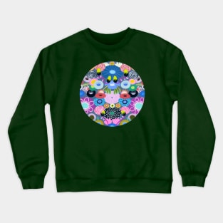 Happy Flowers Crewneck Sweatshirt